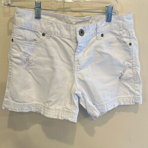 Maurice’s White Shorts